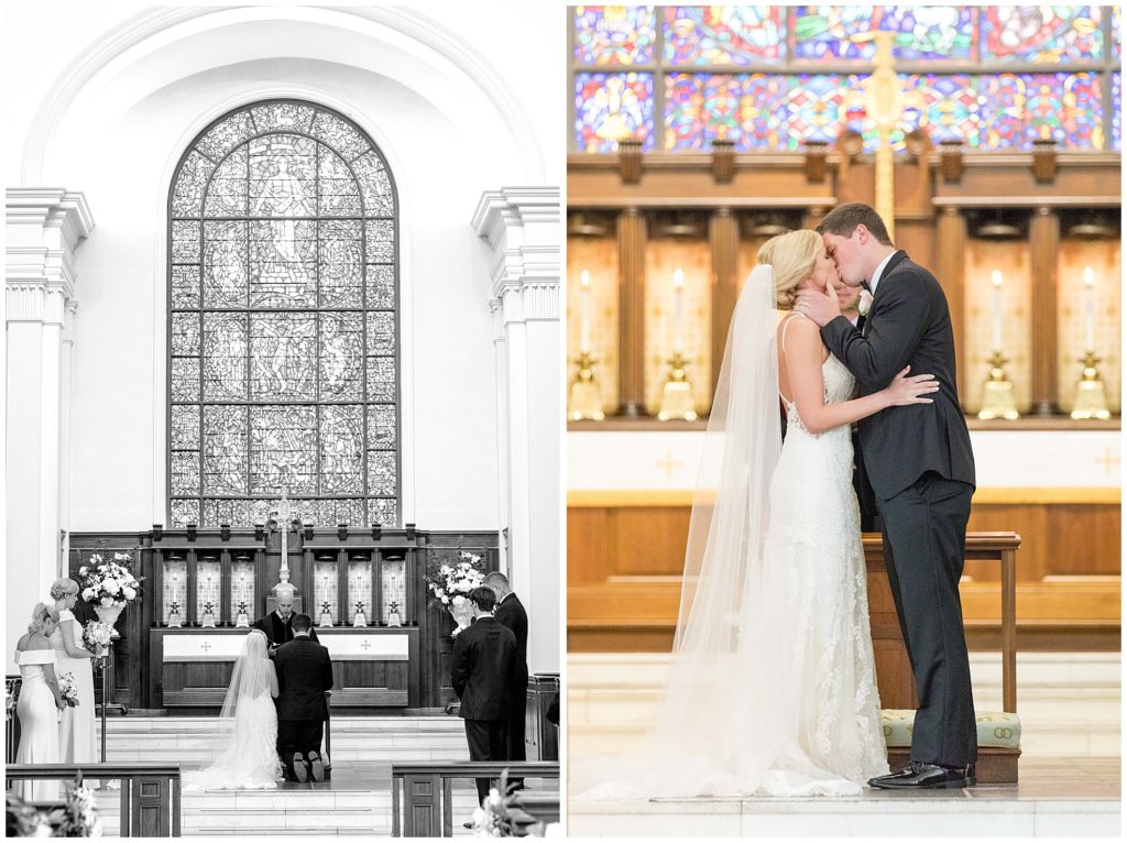 first kiss An Elegant Anniston Country Club Wedding | Wedding Photographers in Birmingham, Alabama 88