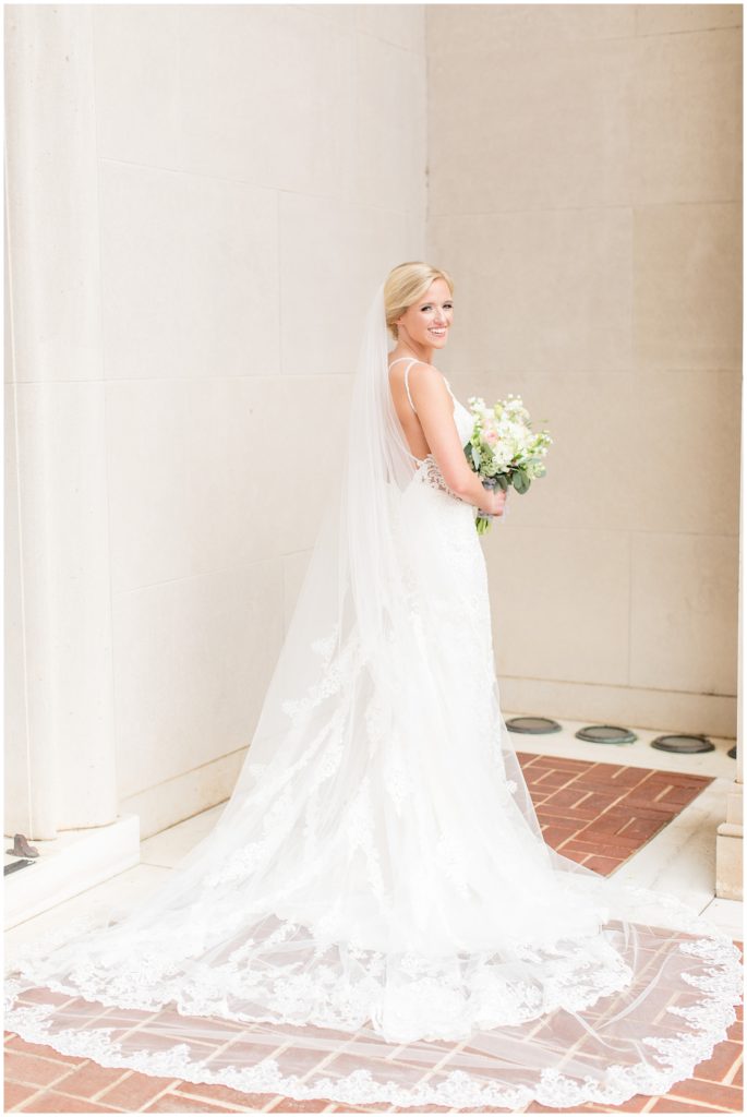 Bridal portrait wedding day An Elegant Anniston Country Club Wedding | Wedding Photographers in Birmingham, Alabama