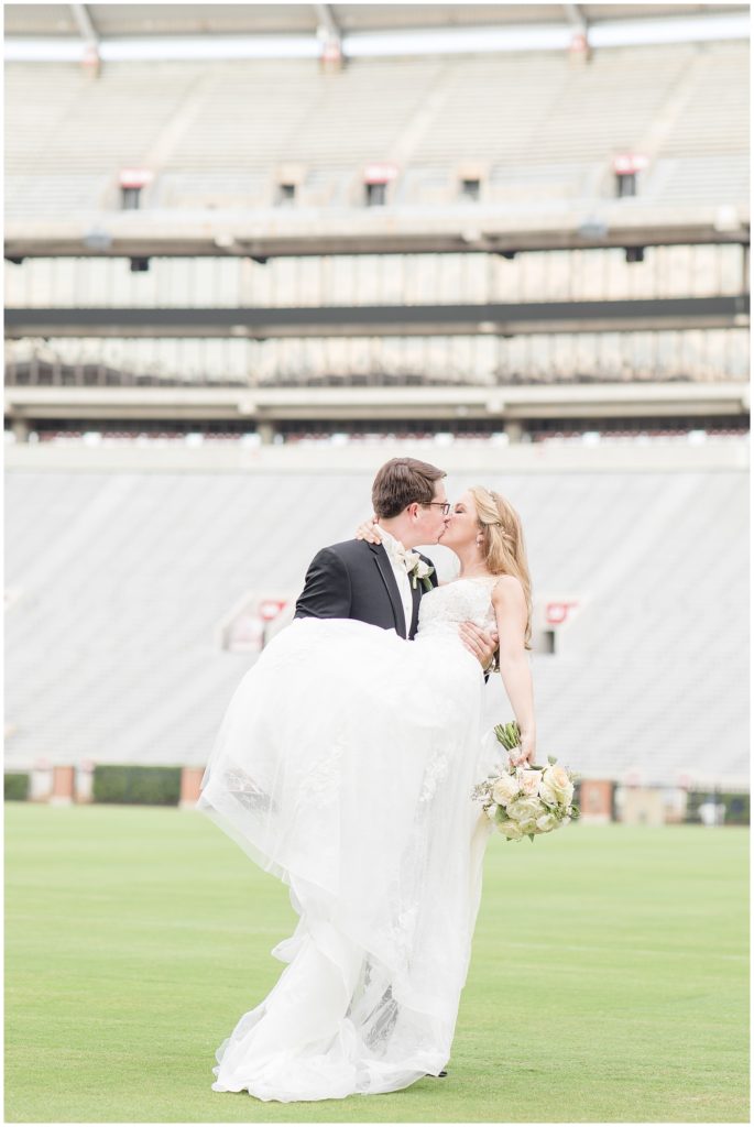 Bryant Denny Stadium & Calvary Baptist Church Wedding - Katie & Alec Photography 1