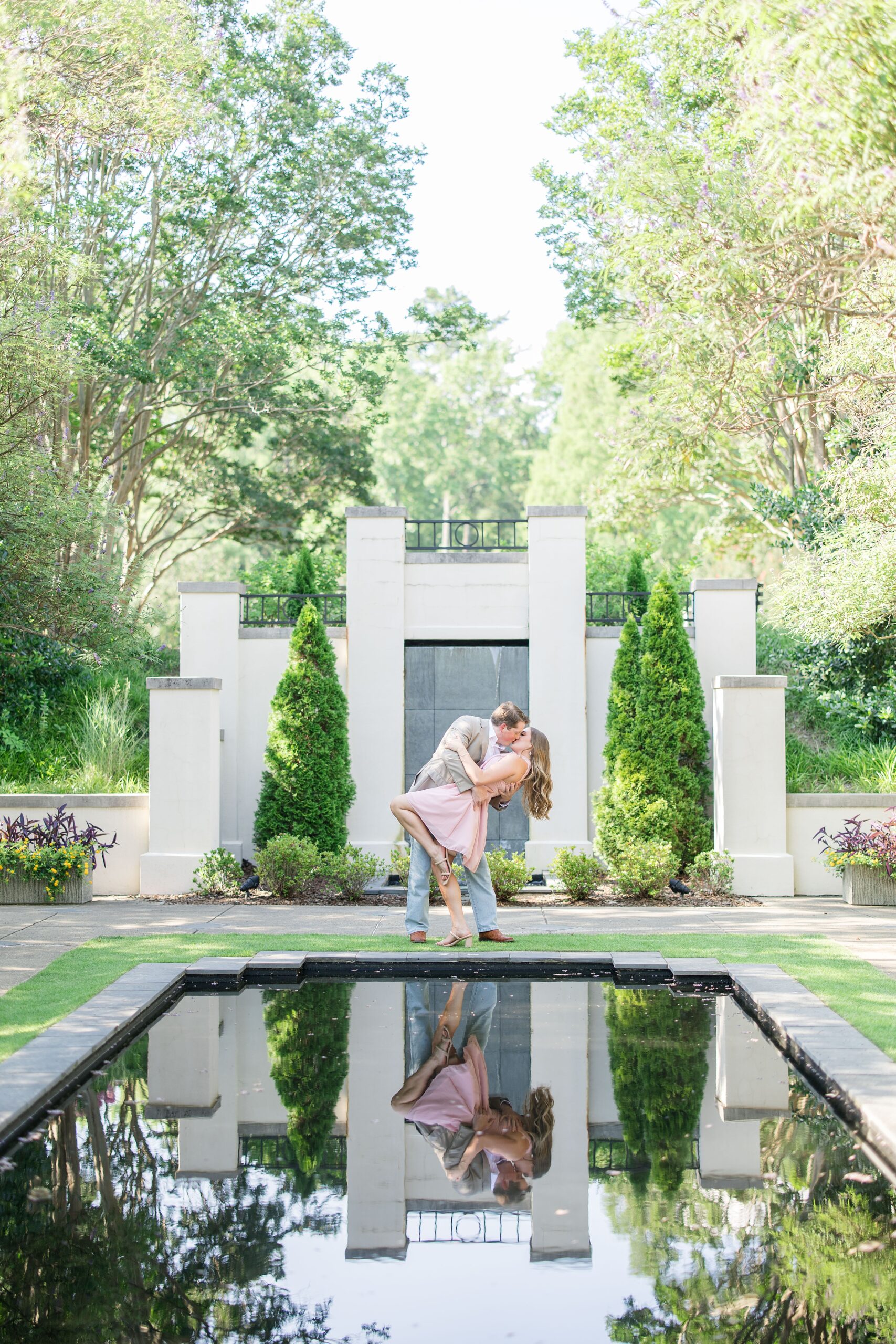 Birmingham Botanical Gardens Engagement Session for Stella + Nik - Katie & Alec Photography Birmingham, Alabama Wedding Photographers